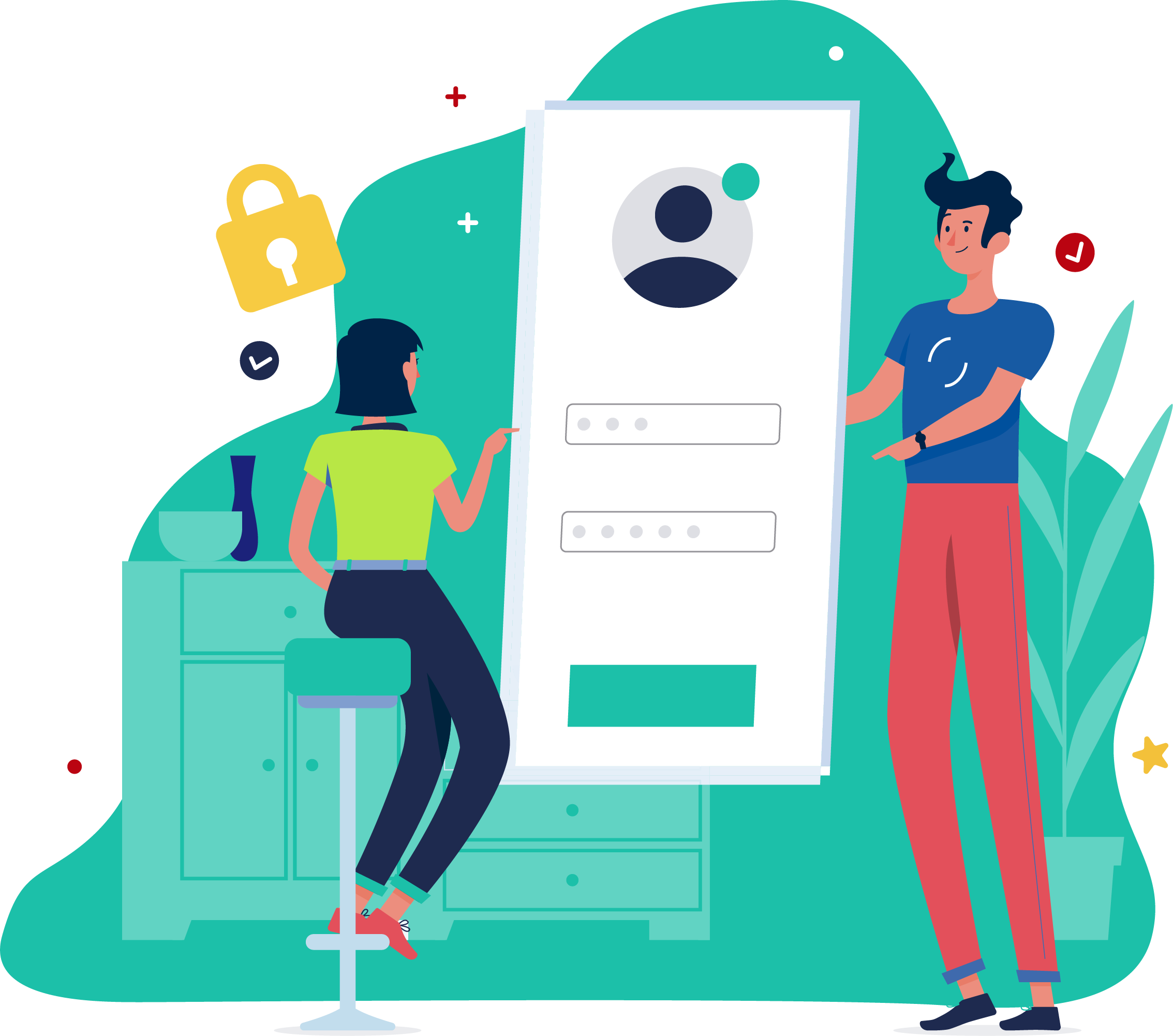 Login Illustration
